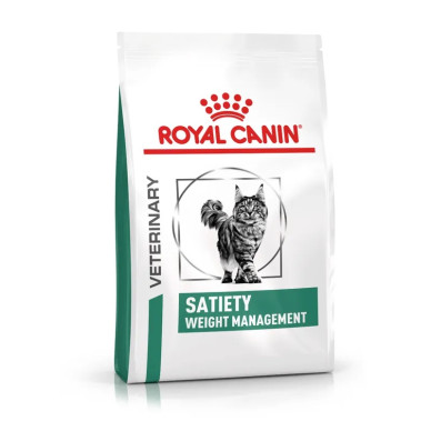 Royal Canin Veterinary Feline Satiety Weight Management – Hrană Uscată Dietetică pentru Pisici cu Exces de Greutate, 1,5 kg